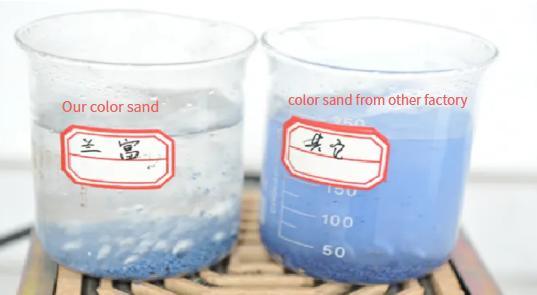 Not Fade Carbon Black High-Temperature Calcined Ceramic Pant Art&Craft Color Sands