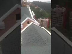 木粒色石覆いタイル 防水石覆い金属タイル