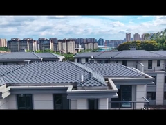 繊維ガラス アスファルト 石 屋根 飾り 商用用